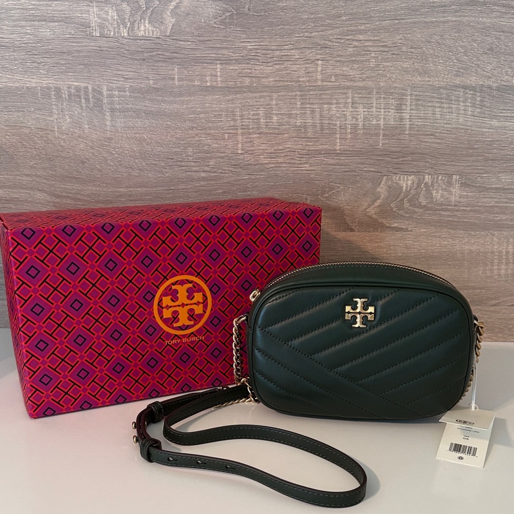 Tory Burch Kira Chevron Camera Bag